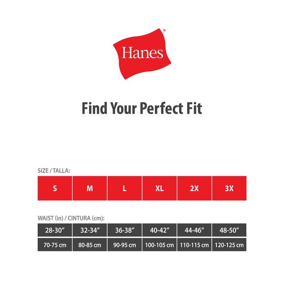 NWT Hanes Comfort Flex Fit Men’s Briefs with Total Support Pouch – 3-Pack - Picture 3 of 7